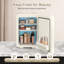 PULUOMIS Mini Fridge 10m³ L Mini Fridge with Freezer-120343962