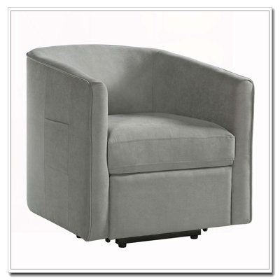 Power Lift Recliner Barrel Shape Recliner Chair