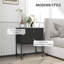 48cm W Engineered Wood Bedside Table-1859598825