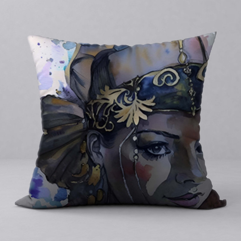 Reversible Throw Pillow