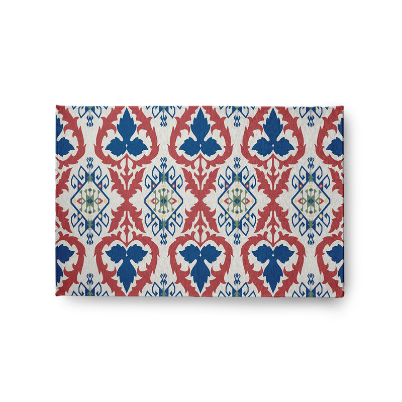 Melchior Chenille Ikat Indoor Rug, Rectangle 2' x 3'