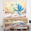Bouquet sur la tapisserie de table en bois Floral-28483975
