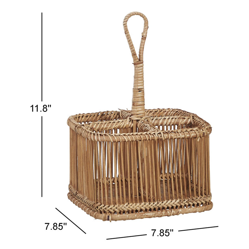 Panier en bois massif