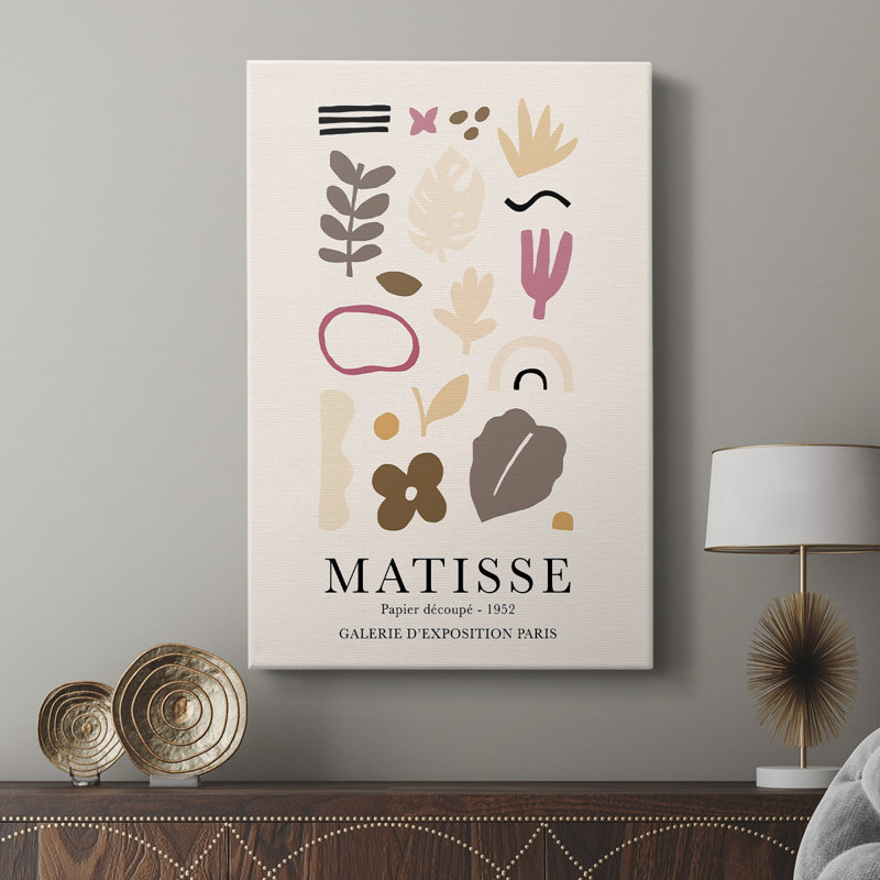 Matisse CCxxxix, reproduction d'art encadrée, H 18 po x l 12 po