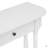 Narrow Console Table With Curved Corner And Top Drawer And Open Shelf-2049922932-2049922922