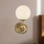 Meuble-lavabo mural moderne 1 lumière Brantry-909096345