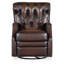 Henderson Leather Swivel/Glider Recliner-376025246
