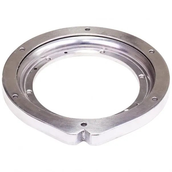 24" Round Wooden Lazy Susan with swivel, 3" H x 24" W x 24" D