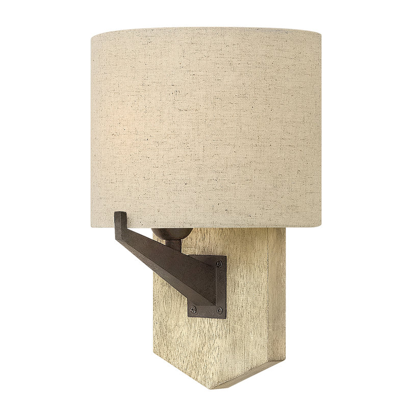 Dabney Wood Armed Sconce