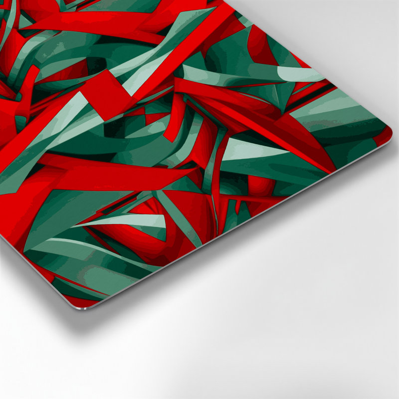 Art mural rouge Op Op 61