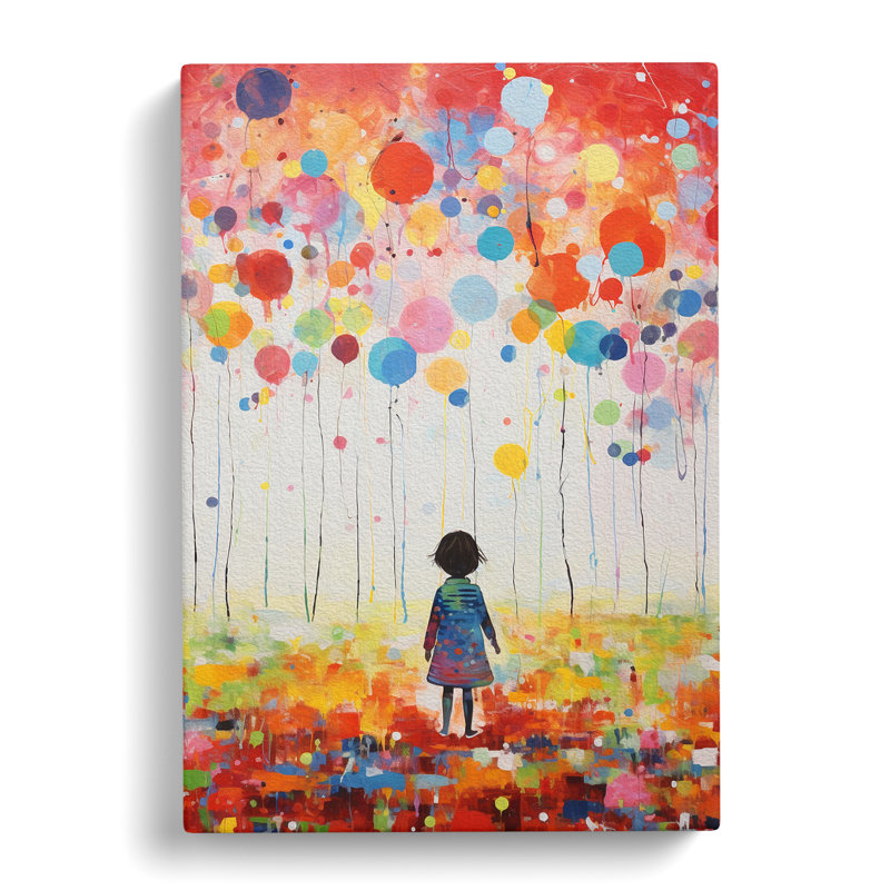 Kids Colour Field No.2 - No Frame Print, 50cm H x 35cm W x 3cm D