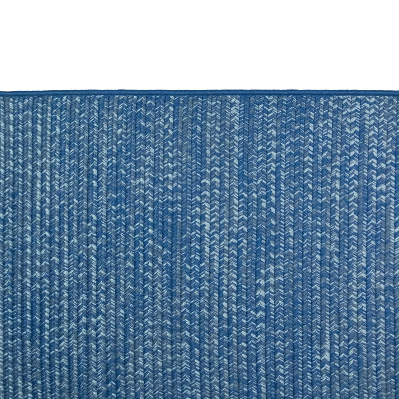 Tapis intérieur / extérieur rectangulaire en polypropylène tressé à la machine Jocelinne, Rectangle 3 pi x 5 pi