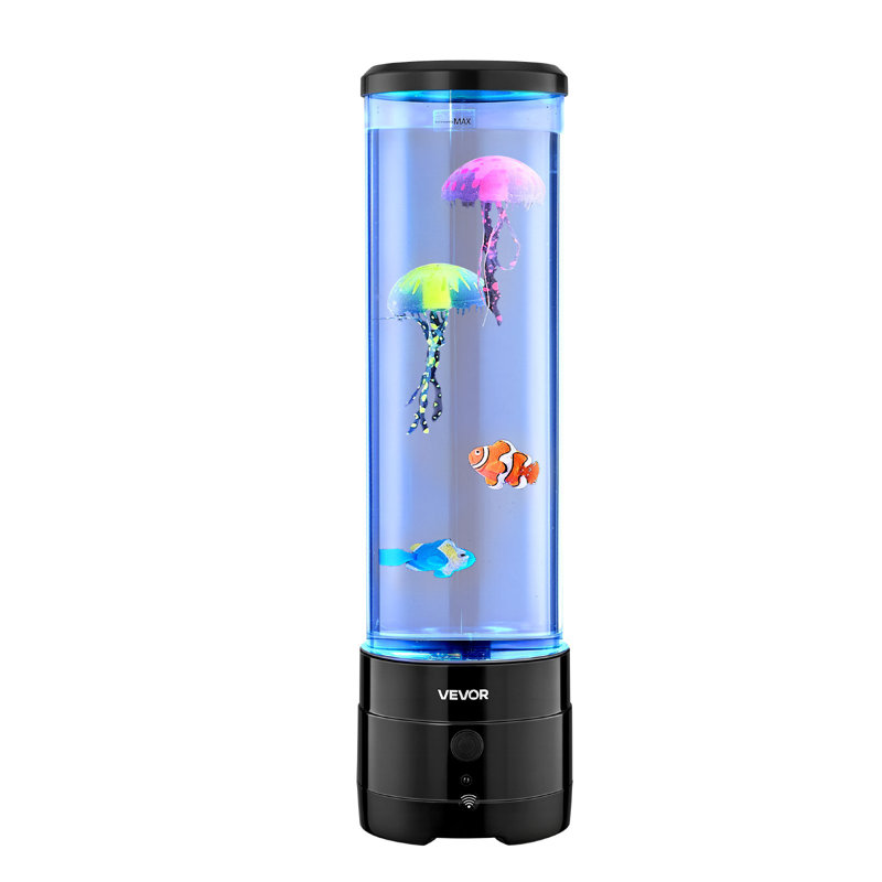 Sensory Bubble Tube Lamp 16 Lampe de poisson d'eau couleur télécommandée