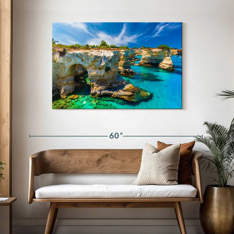 Sebbie Torre Sant'Andrea Cliffs, 30" H x 45" W