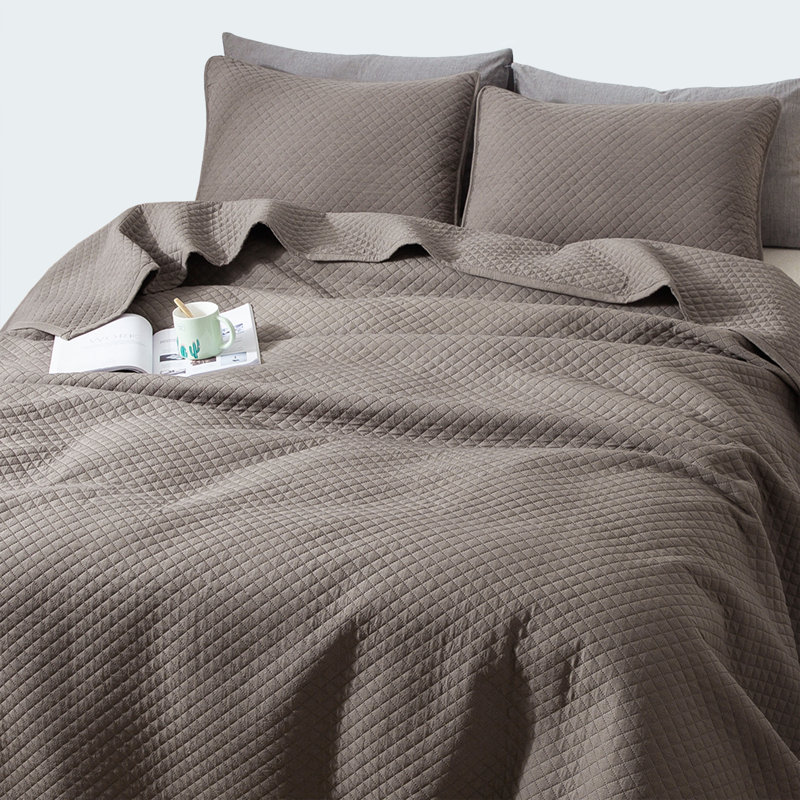 Polyester Percale Geometric Shapes Quilt