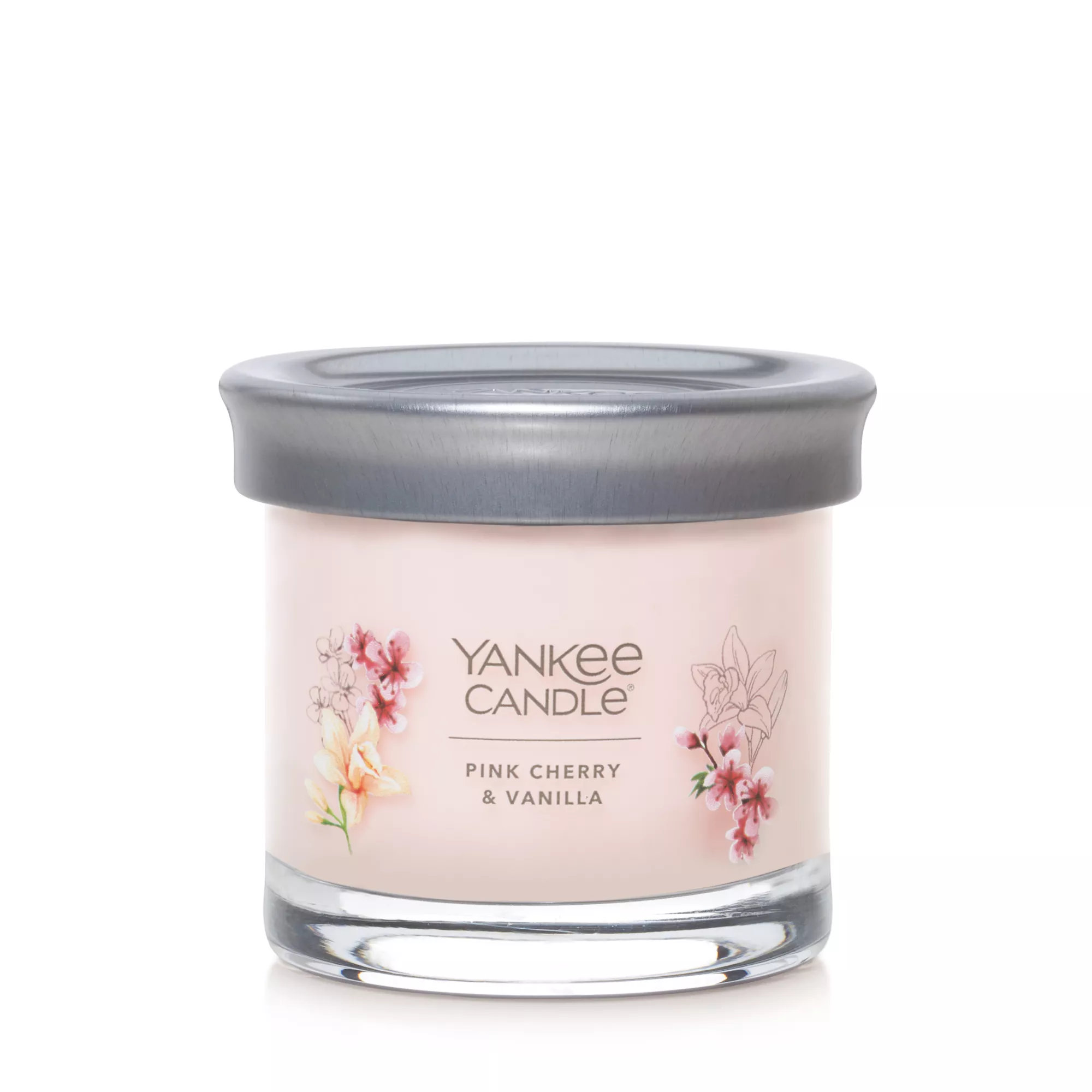 Yankee Candle Pink Cherry & Vanilla Signature Small Tumbler Candle &  Reviews
