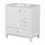 Meuble-lavabo avec lavabo, tablette et trois tiroirs-1845282573