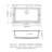 Quartz Kitchen Sink - Granite Composite Drop In Kitchen Sink