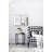 16" X 23"  Rectangular Wooden Wall Mirrors With Distressed White Frame