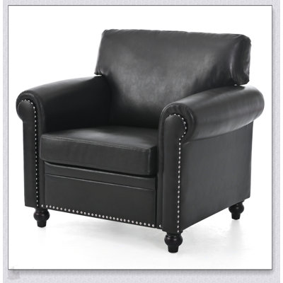 Stylish Single Seater Sofa Chair With Removable Cushion And Elegant Roll Arm Design For Comfortable Seating