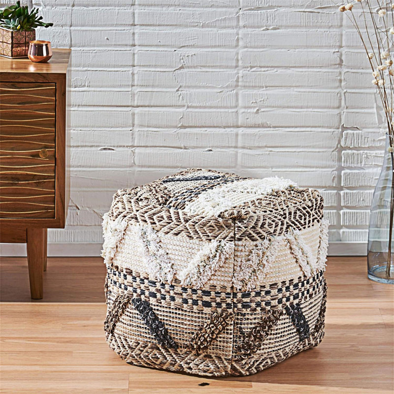 POUF TISSÉ