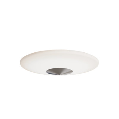 Plafonnier DEL encastré - 43 cm (17 po) - Nickel satiné