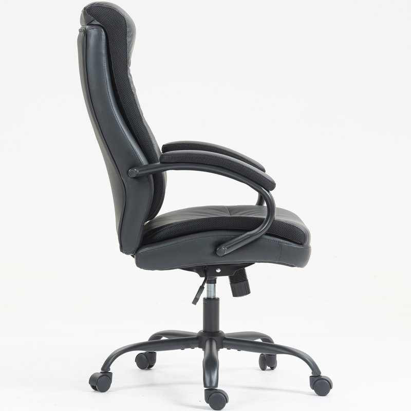 Chaise de bureau moderne à haut dossier avec hauteur réglable et pour réunion - teinture 9131Hj-Kd Comfy