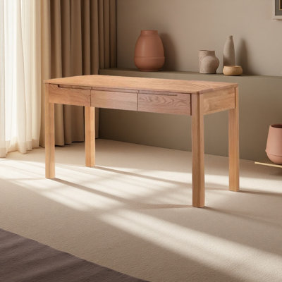 Get a more solid wooden desk
