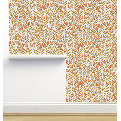 Rouleau de papier peint texturé L 12 pi x l 2 po Amy Mac Ready Designs