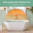 51'' Freestanding Soaking Solid Surface Bathtub