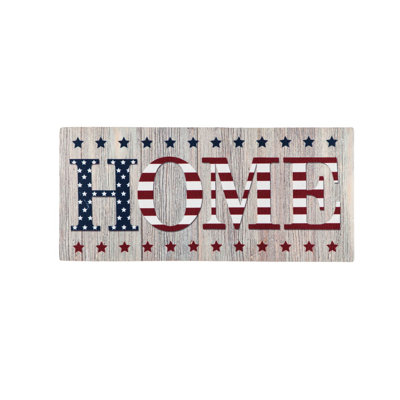 Stacked Home Sassafras Switch 22 in. x 10 in. Non-Slip Indoor / Outdoor Door Mat