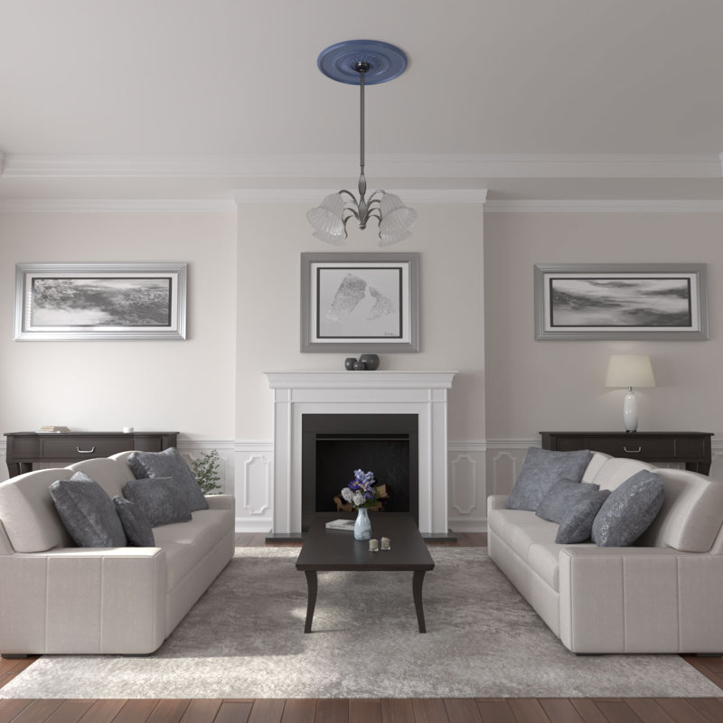 Médaillon Endurathane Wigan pour plafond, DO 29 3/4 po x P 1 1/2 po, Americana