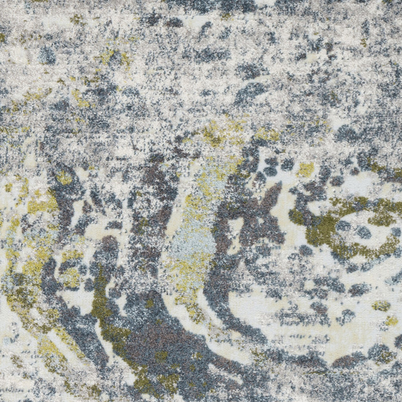 Abstract Indoor Rug, Rectangle 2' x 3'