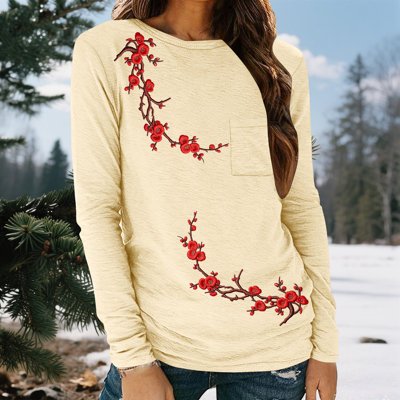 Écussons thermocollants à suspendre pour Halloween (5 pièces), broderie florale, branches de fleurs, écussons décoratifs pour vêtements, vestes, sacs et loisirs créatifs.