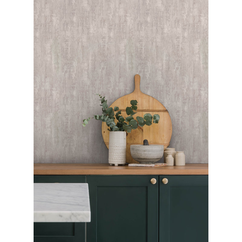 Papier peint délavé Soapstone, Beige