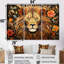 Sayer - ensemble d'art mural animal lion-108317378-108317377