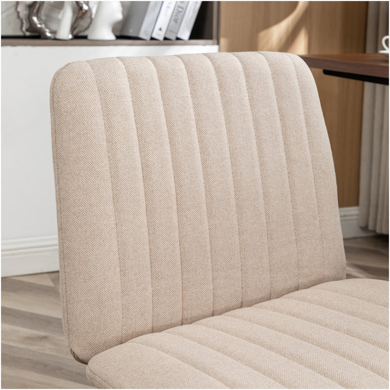 Chaise de bureau Masar, Beige