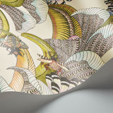 Ardmore-Jabula Hoopoe Leaves 33' L x 20.5" W Wallpaper Roll