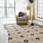 Kuester Traditonal Bordered Floral Beige/ Black Wool Blend Area Rug-132817821