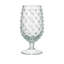 Clothilda Glass Hobnail Stemmed Drinking Glass, Clear
