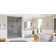 56"-60" W x 76" H Double Sliding Frameless Shower Door with Soft-Closing and Clear Tempered Glass