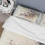 Ensemble de housse de couette rose et prune cerisier en fleurs-197624541