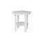 Berlin Gardens Regular Top With White Base Round End Dining Table-1153187639-1153187647