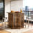 Bar Table,Arc-Shaped Bar Cabinet,Coffee Table