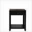 Table basse carrée à double couche avec compartiment caché et verrou d'empreinte digitale - Durable, élégant et sécuritaire pour les espaces de vie modernes-1254326229