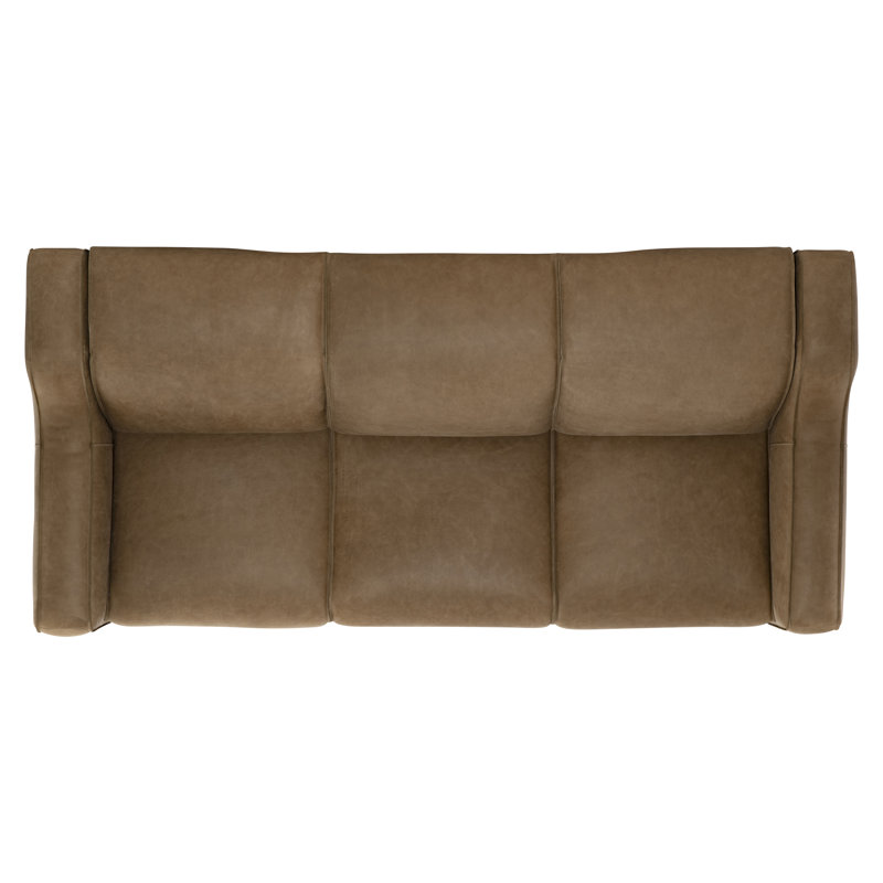 Flynn Leather Power Motion Sofa