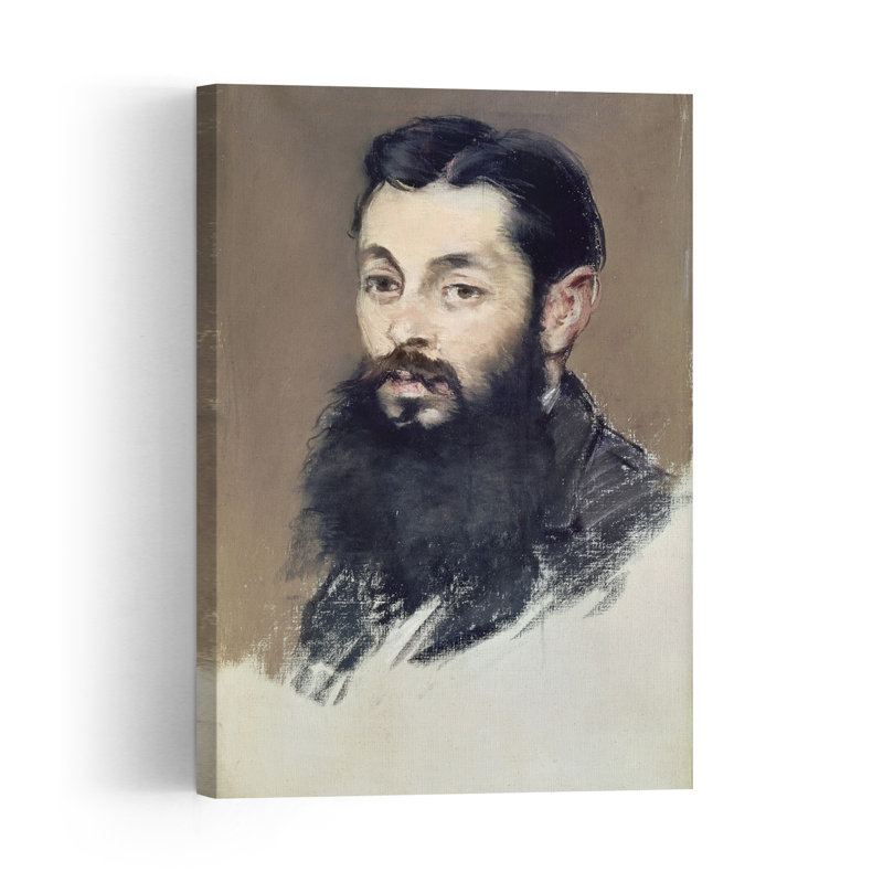 Dr. Materne, Doctor Of Napoleon III C.1880-81 Abstract Contemporary Portrait Wall Art Print by Edouard Manet - 1 Piece Wrapped Canvas Wall Art