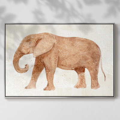«Elephant Wisdom I», reproduction d'art sur toile