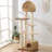 4-Tiers Cat Tree with Cat Condons,Perch,Scratching Posts