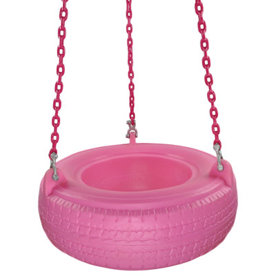 Tire Swing avec chaînes enduites